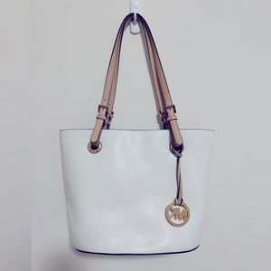 White Michael Kors purse